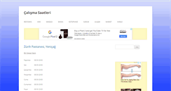 Desktop Screenshot of calismasaatleri.org